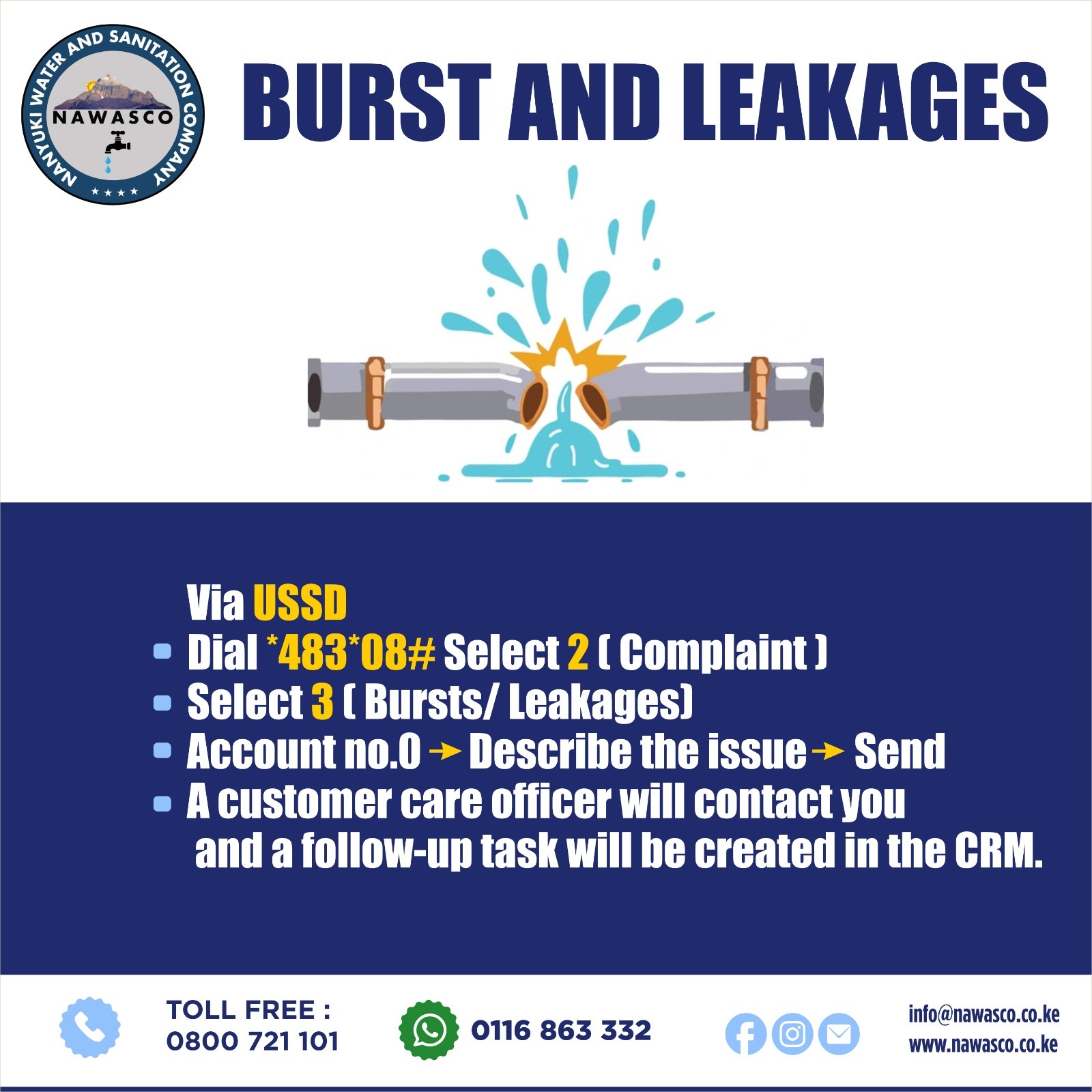 New Water Connection